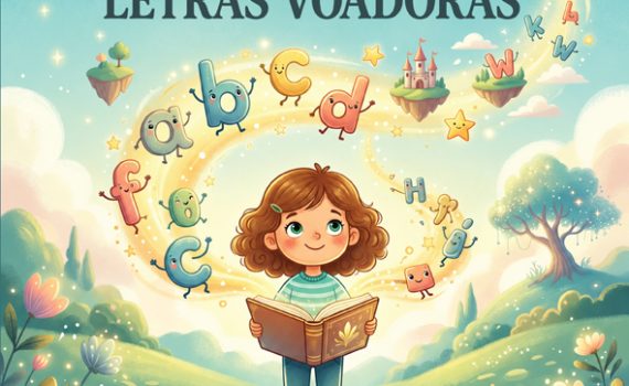 A magia das letras voadoras