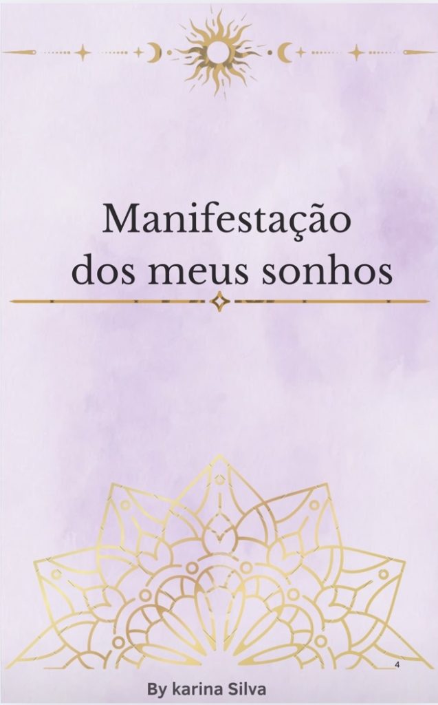 Manisfestação dos meus sonhos